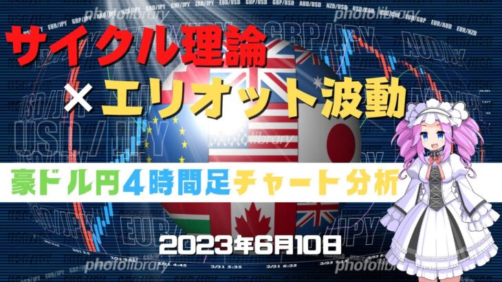 【豪ドル円】4時間足チャート分析と今後のトレード【FX】【6月10日】