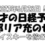 【株とFXと雑談ライブ】2023/6/28  天才的な日経予想が当たる！！しかし儲からない！全てリア充のせい！！リア充が悪い！リア充爆発しろ！　ウイスキー飲むけどね。【独身アラフォートレーダー】