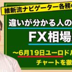 【FX】6月19日ユーロドル相場の振り返り