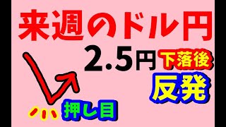 【FX値動き】週の前半6/5～7　具体的数値を使いわかりやすくトレードシナリオ解説