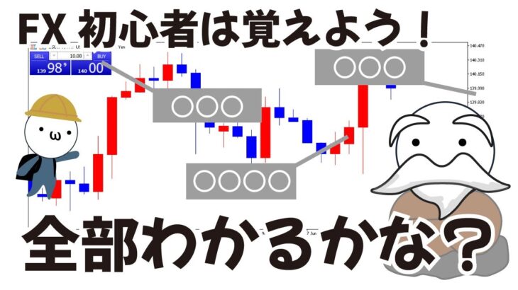 FXチャートの見方【FX初心者は覚えよう】