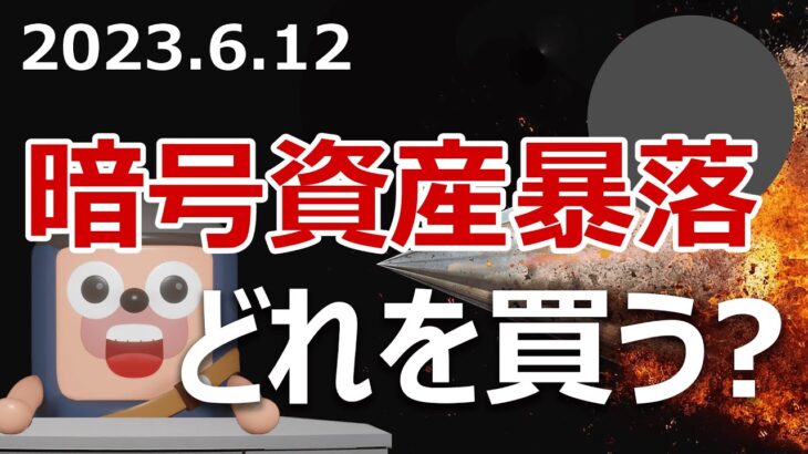 暗号資産がSECショックで暴落した今何を買うべきか？