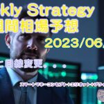 Weekly Strategy(FXチャート分析・予想2023/06/19～)ドル&円指数、クロス円、ドルスト、おすすめ(不定期)