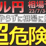 【ドル円最新予想】ドル円が145円を越えたら絶対にこれをやれ！やらないと大金を失う！理由と合わせて簡単解説！来週の為替相場予想と投資戦略！雇用統計・ISM・口先介入に注目！(23/7/3週)【FX】