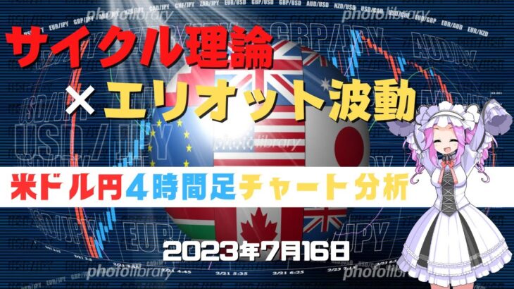 【ドル円】4時間足チャート分析と今後のトレード【FX】【7月16日】