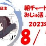 FX毎朝のチャート分析放送　2023.8.1