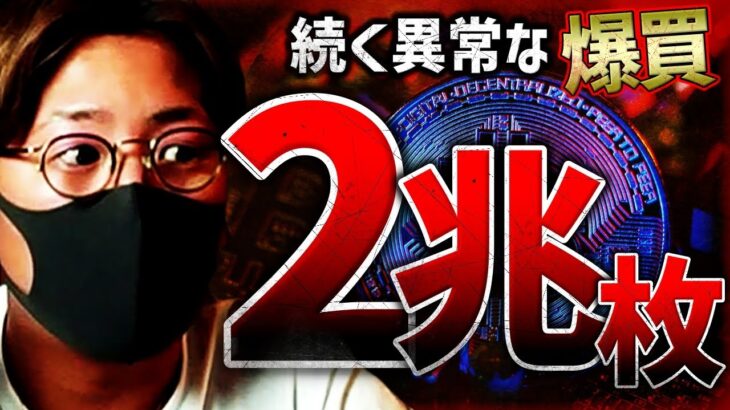 続く異常な爆買い。謎のクジラが〇〇コイン２兆枚購入の真相に迫る！