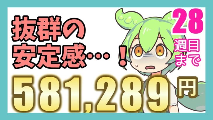 【安定感がヤバい（ある意味）】ナスダック指数は下落？でも自動売買は毎週○万円です。