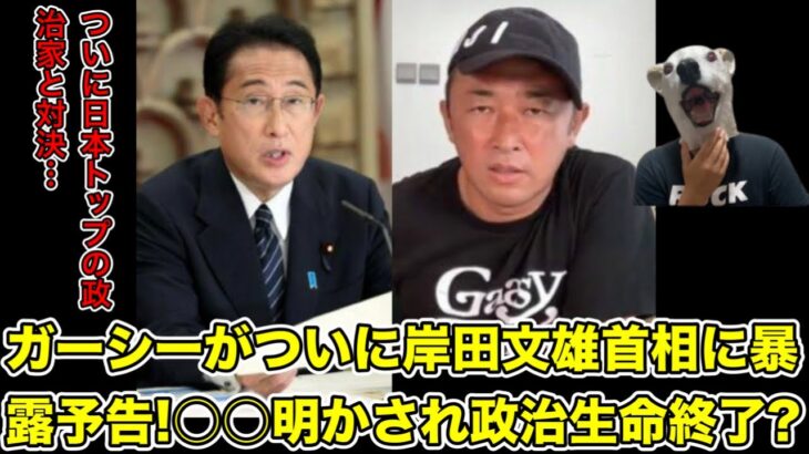 ガーシーVS岸田文雄首相!暴露され政治家生命終了か…?【中曽根康隆・木原誠二・内閣・国会・政治家・自民党・安倍晋三・総理・東谷義和・ヒカル・青汁王子・田村淳・ひろゆき・炎上・三木谷社長】