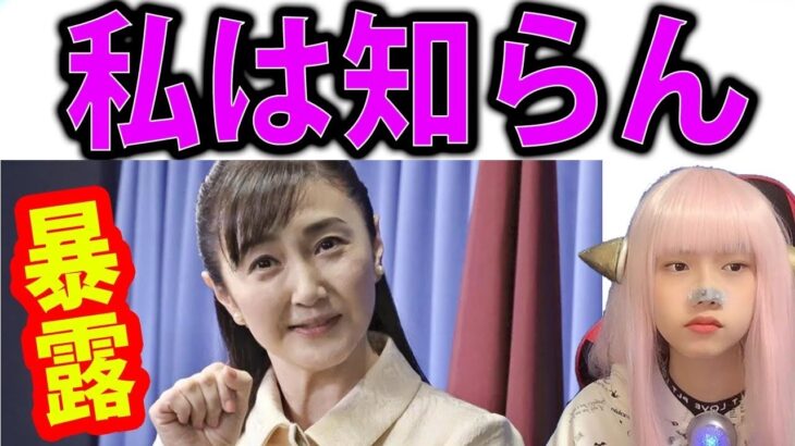 生稲晃子 が 統一教会 を知らんぷり  【ネット配信者が楽しい動画を上げる】