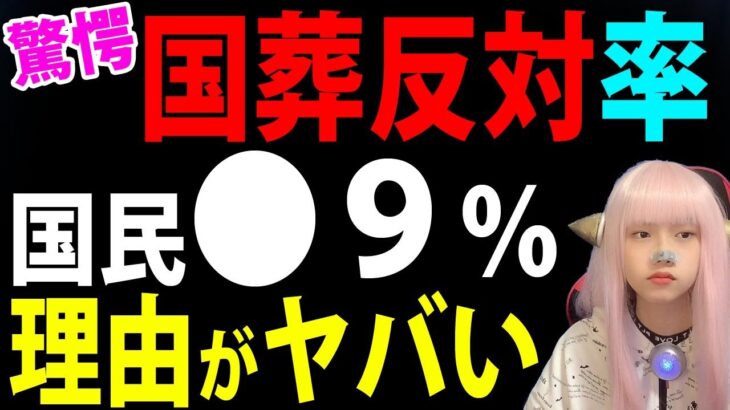 【国葬反対】国民アンケート結果がヤバ過ぎ　削除覚悟無収益　【ベトナム人 桃 メルカリ 文春オンライン 国民の不満最大】