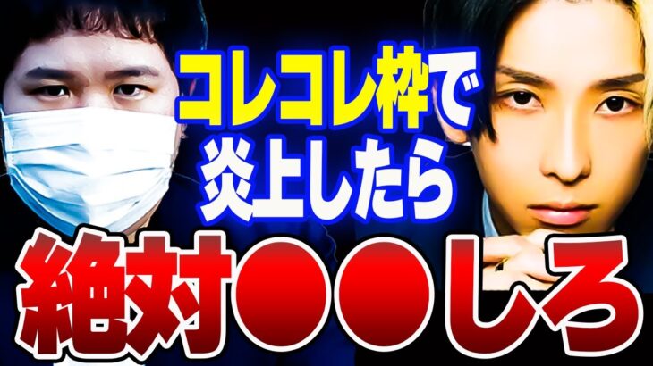 【コレコレ×ヒカル】コレコレ枠で炎上したやつ、●●した方がええで！俺が言うから間違いないわ！【ゆりにゃ/フォーエイト/ゑむ氏/えむ氏】