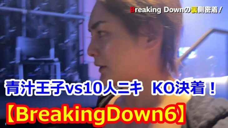 【BreakingDown6】青汁王子vs10人ニキ　KO決着！　三崎優太【切り抜き】