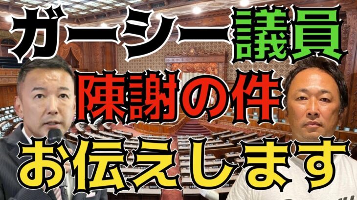 【山本太郎】NHK党ガーシー議員を「議場での陳謝」とする採決を棄権した理由についてお伝えします！【れいわ新選組】