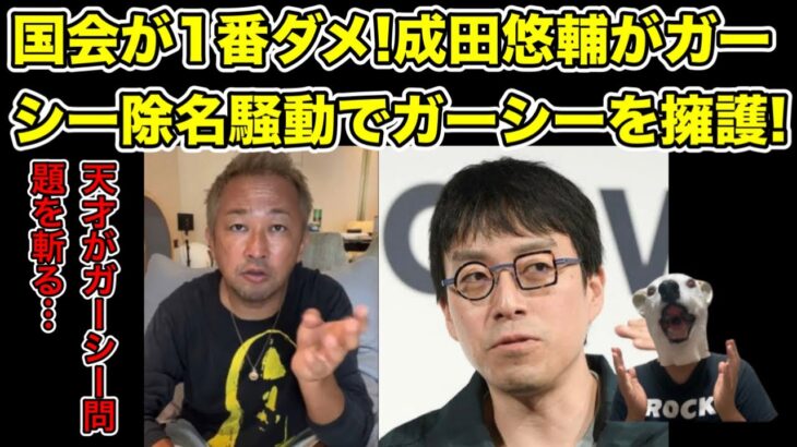 成田悠輔がガーシーを擁護!除名騒動で1番の問題は国会にある…!【堀江貴文・ホリエモン・天才・陳謝・懲罰委員会・政治家・帰国】