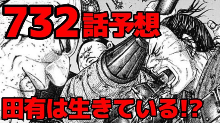 【キングダム】732話予想！田有は死ぬのか否か！飛信隊の未来を占う【732話ネタバレ考察 731話ネタバレ考察】