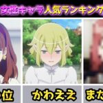 【2023冬アニメ】Anime Trending 海外女性人気キャラランキング TOP10 第10週