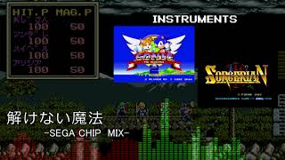 【異世界おじさん】挿入歌「解けない魔法」FM音源＋αアレンジ　Uncle From Another World inserted song SEGA Chip Style Cover