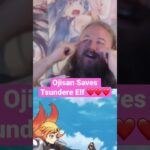 Isekai ojisan Episode 13 Reaction Ojisan Saves Tsundere Elf ❤️❤️❤️ #anime #shorts #comedy #reaction
