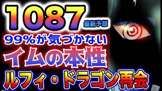 【ワンピース 1087話ネタバレ予想】99％が気づかない、イム様の恐ろしい本性とは？見せしめなのか？ルフィとドラゴンが再会？(予想妄想)