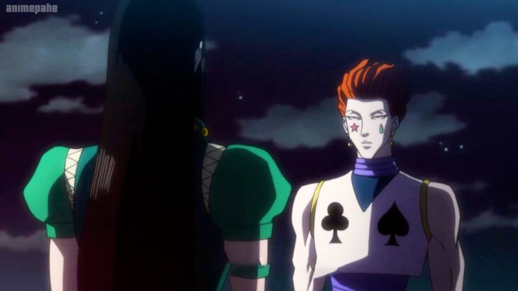 ハンター×ハンター | Illumi talks to Hisoka about a plan to kill Gon