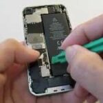 iPhone4S バッテリー交換 Battery Replacement