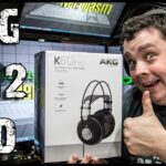 Unboxing & Reviewing AKG K612 Pro Reference Class Headphones