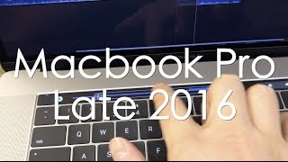 Macbook Pro Touch Bar搭載モデルレビュー(Late 2016)