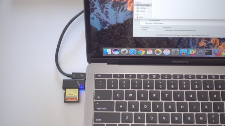 Review: Aukey USB-C SD Card Reader for MacBook Pro