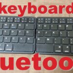 MacBook Air iPhone X YOGABOOK + ポータブル 折り畳み式 キーボード レビュー portable Bluetooth Foldable Keyboard Review