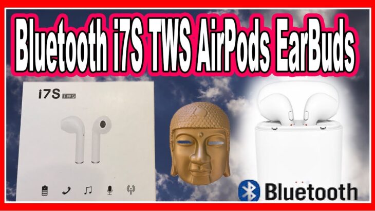 【ワイヤレス イヤホン 人気 おすすめ】i7S TWS 商品レビュー動画（AIRPODS AURICOLARI WIRELESS BLUETOOTH）