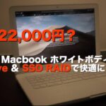 2010 Macbook Mojave SSD RAID アップグレード ＆レビュー