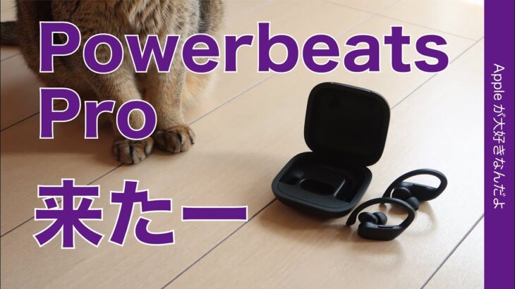 新発売！Powerbeats Proが遂に来たー！開封&レビュー・駅のホームで聴ける？バランスの良い万能機！