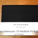 von HolzhausenのMacBook Pro 13インチ用スリーブケース「von Holzhausen 13インチMacBook Portfolio」の紹介
