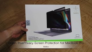 BelkinのMacBook Air/Pro用プライバシースクリーン「Belkin TruePrivacy Screen Protection for MacBook Air/Pro」の紹介