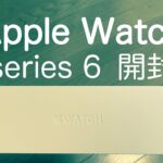 【レビュー】Apple Watch Series6 グラファイト ブラックソロループ（開封動画）