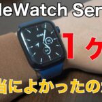 【やっぱりいらない？】Apple Watch Series6を1ヶ月使った健康志向30代おっさんによるレビュー