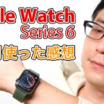 「Apple Watch Series 6」を約一ヶ月使ってみた感想【雑談】