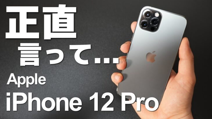 【正直レビュー】iPhone 12 Proじゃなくて○○の方が良かったかも…