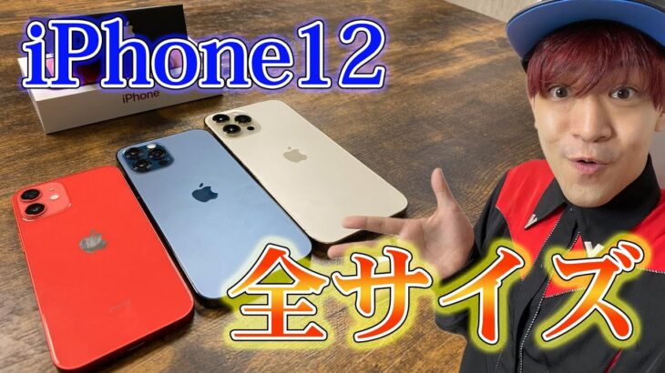 【iPhone12 Pro Max】新型iPhone ３機種比較レビューしてみた【iPhone12 mini】【声優】【石川界人】