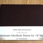 von HolzhausenのMacBook Air/Pro 13インチ用スリーブケース「von Holzhausen MacBook Sleeve for MacBook」の紹介