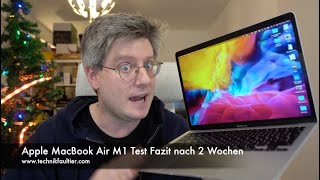 Apple MacBook Air M1 Test Fazit nach 2 Wochen