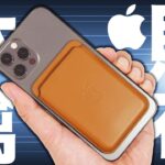 【レザーウォレット】MagSafe対応でiPhone12にくっつくApple純正のカードケースをレビュー