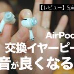 【レビュー】SpinFit CP1025〜AirPods Proの音が良くなる！？〜