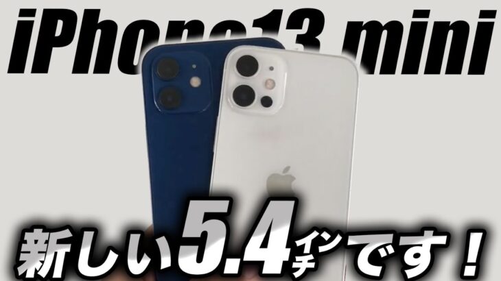 【悲報すぎ】え？マジヤバいiPhone13 mini 実機リーク動画💦ジョンプロッサー眉毛剃る･新型iMac新着情報【アイフォン13 最新 リーク 予想】