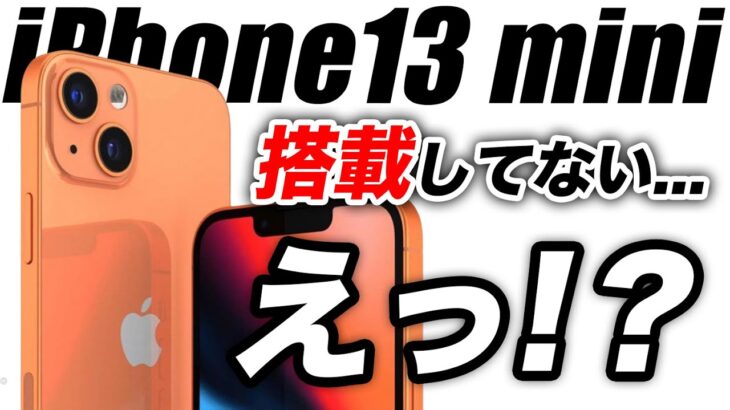 【悲報】iPhone13 miniどうなる？やはりiPhone13 Proが最強か／今年iPad mini 6が発売か【アイフォン12s 最新 リーク 予想】