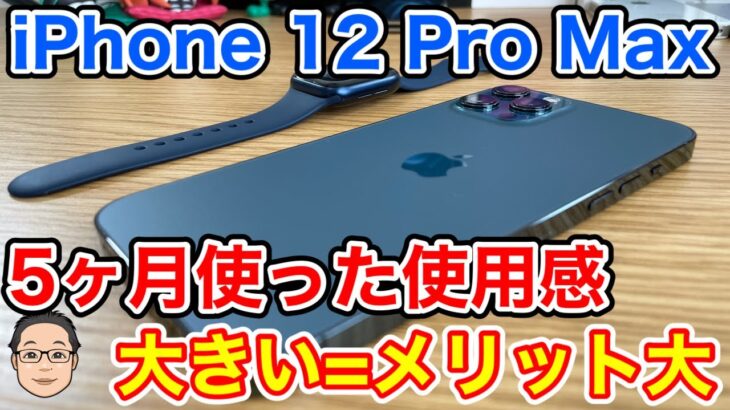 iPhone 12 Pro Maxを5ヶ月使用した本音レビュー！次のiPhoneも大きいサイズにする！？