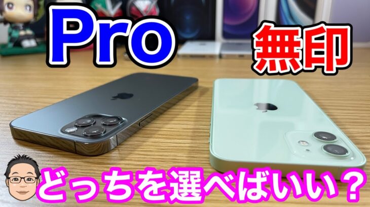 【プロ or 無印】iPhoneのProモデルと標準モデル、どっちを選ぶのがいいの？