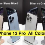 【全色】iPhone 13 Pro ALL Colors: Sierra Blue, Graphite, Gold, & Silver Review！