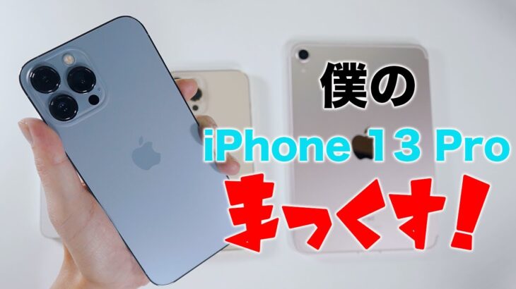 最新ヌルヌルのiPhone 13 Pro Maxがキター！いつもとちょっと違うレビュー！